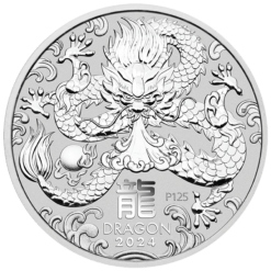 2024 Year of the Dragon 1/2oz Silver Bullion Coin