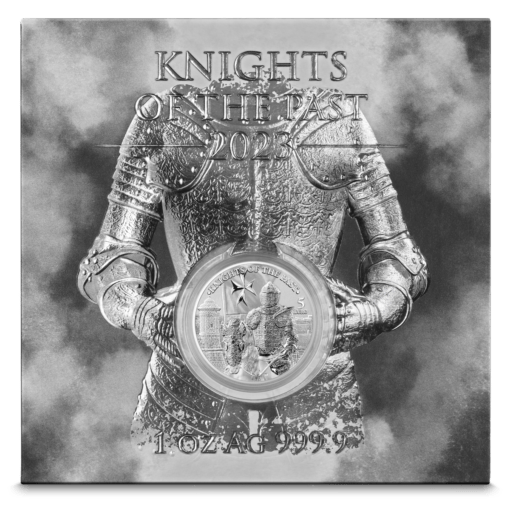 2023 €5 malta knights of the past 1oz. 9999 silver coin - 5 euro