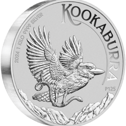 2024 australian kookaburra 1kg. 9999 silver bullion coin - 1 kilo