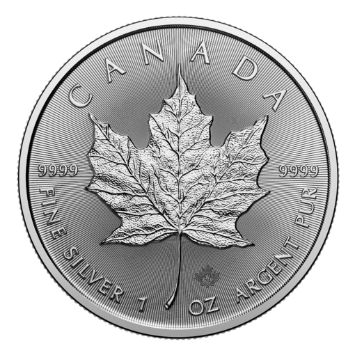 2024 maple leaf 1oz. 9999 silver bullion coin