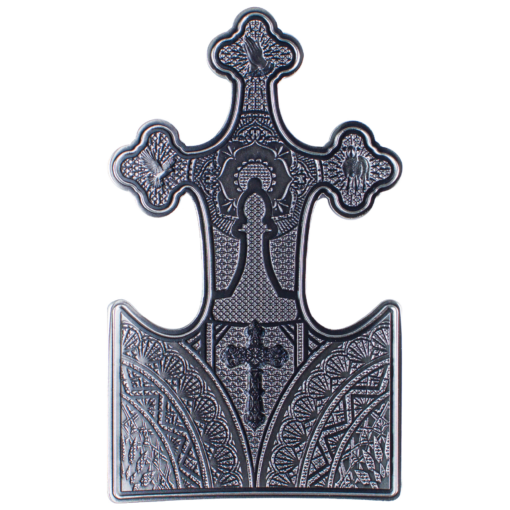 Chess crown series - the bishop 1oz. 999 silver bullion stackable