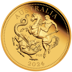 2024 The Perth Mint 125th Anniversary Australia Sovereign Gold Proof Coin