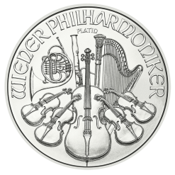 2024 Austrian Philharmonic 1oz .9995 Platinum Bullion Coin